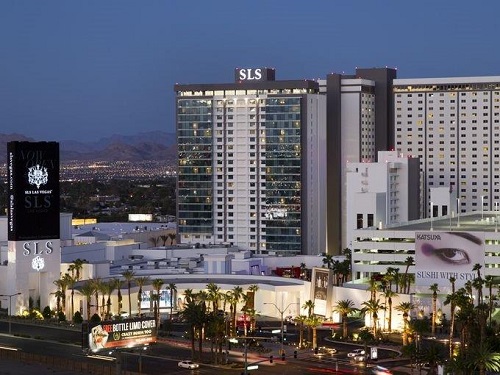 SLS Hotel Las Vegas building